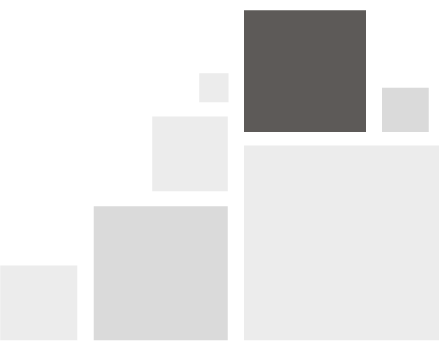 Griglia grafica modulare con riquadri colorati in grigio