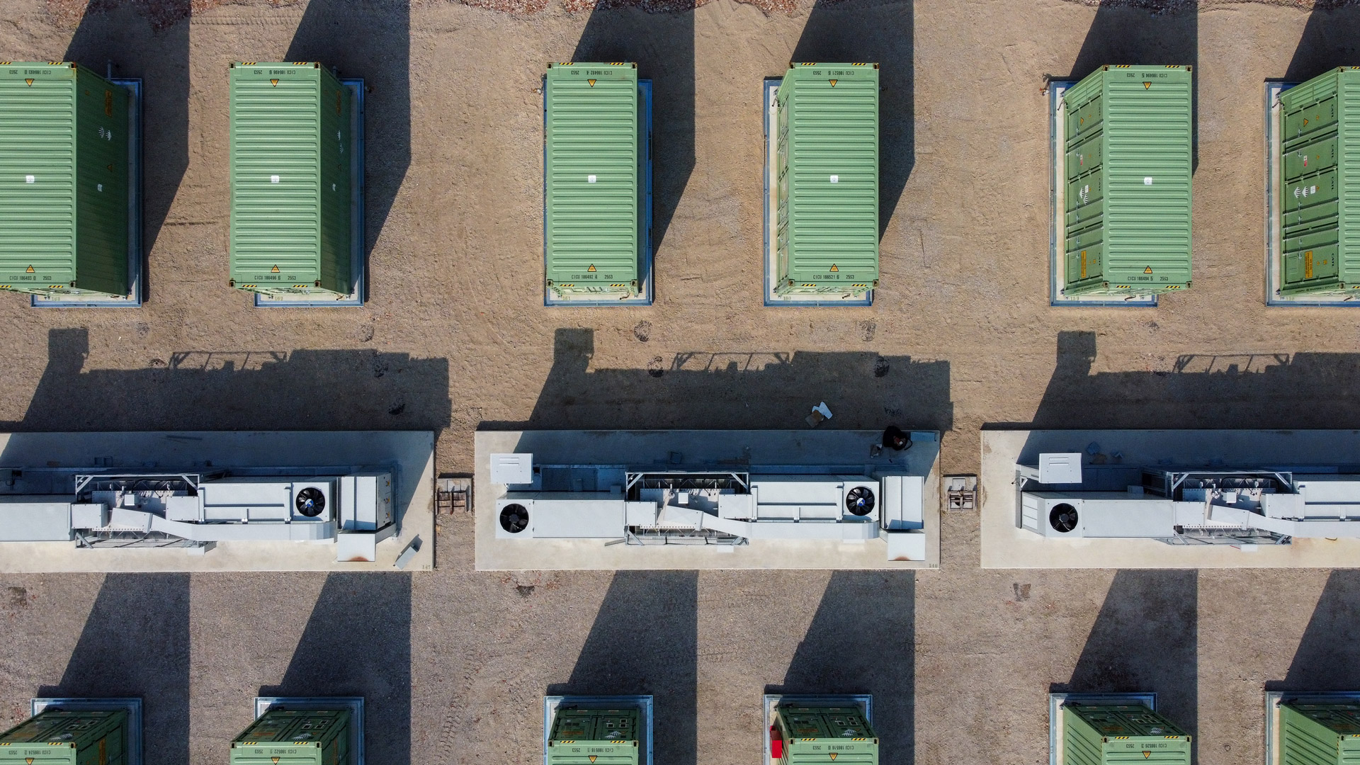 Impianto BESS - vista dall'altro