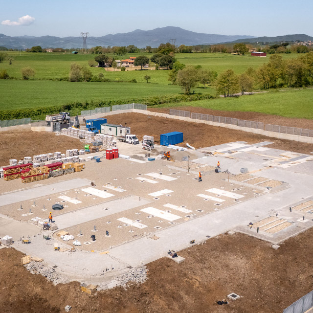 Cantiere Cabina Primaria AT/MT "Castelgiorgio"