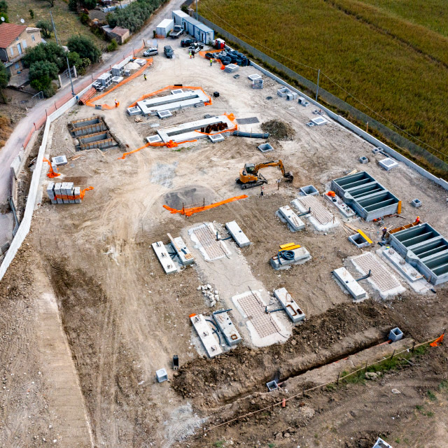 Cantiere Cabina Primaria AT/MT "Campofranco"